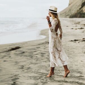 For Love & Lemons San Marcos Lace Dress NWT Small